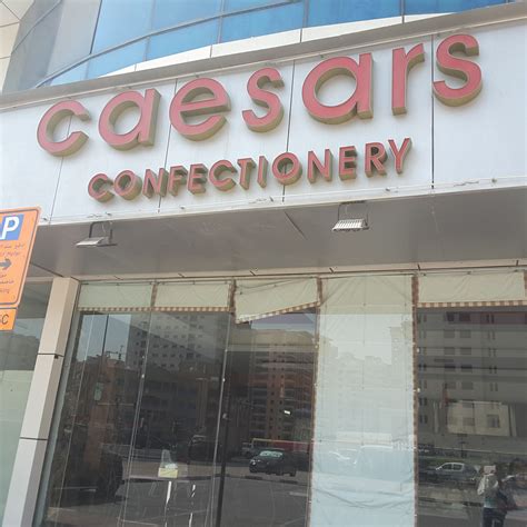 Caesars confectionery bur dubai  # 8 & 9, Ground Floor, Al Zahra Building, Street # 16, Khalid Bin Al Waleed Road (Computer Street), Souk Al Kabeer, Bur Dubai, DubaiLandmark: Opposite